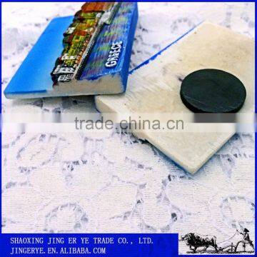Wholesale Custom Personalized Epoxy Fruit Poly Resin 3d Tourist Souvenir Cities Fridge Magnet