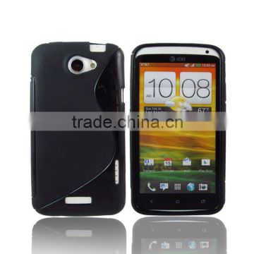 TPU gel soft case for htc one X cell phone case