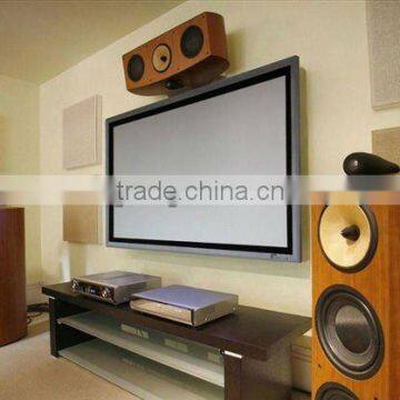 High Contrast Theatre Fabric / fixed frame screen for high level home theater