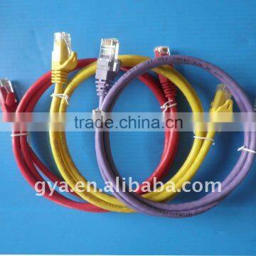 4 twisted pair Cat.5e, Cat.6 patch cord with RJ45