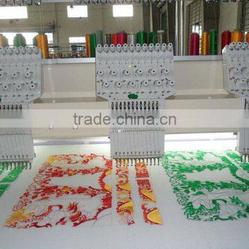 6needles 13heads flat embroidery machine