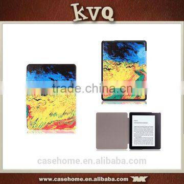 2016 Amazon auto sleep/wake function smart Flip leather case for New kindle oasis tablet cover