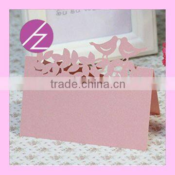 Laser Cut Wedding Decoration Place Card Holder Seat Card ZK-10 photo-2