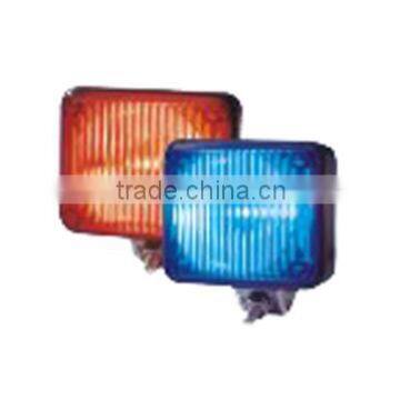 red/blue/clear/amber caution light with xenon bulb