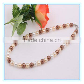 Fashion Europe and America Jewelry Christmas Gift Latest Design Costume Wholesale Pearl Necklace