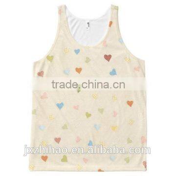 Hot Sale Stylish Cotton Plain Dri Fit Custom Tank Top for Girls photo-2