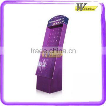 cardboard display stand pop display stand cardboard hook display stand for hold plastic clock