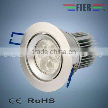 rotatable LED downlight, dimmable light