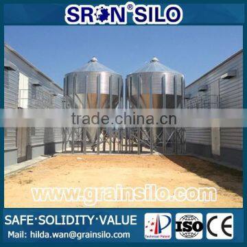 Hot Galvanized Chicken Feed Silo for Chicken Farms