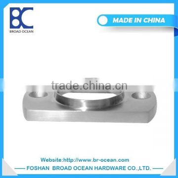 railing stainless steel square base flange handrail floor flange