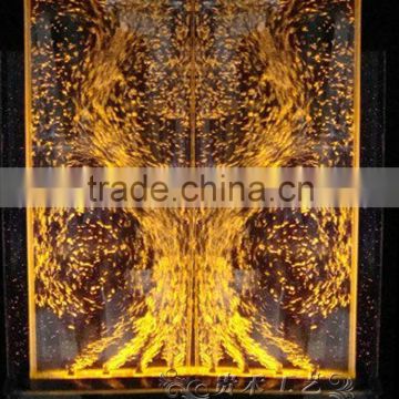 beautiful patterns style acrylic glass water wall decorative interior