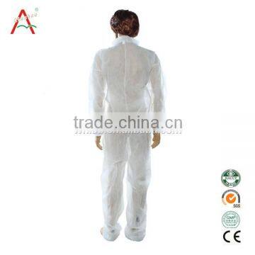 Sms White Coverall Waterproof Disposable Coverall photo-2