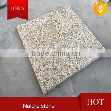 Beautiful natural stone, yellow paving granite