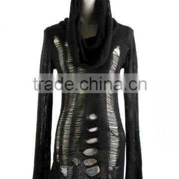 2014 new fashion unique design gothic dark sexy sweater cardigans M-012