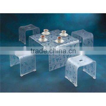 Custom clear acrylic tables fashionable acrylic furniture