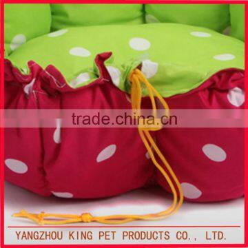 Dog Puppy Color Drawstring Dual Use Soft Cat Bed Pet Sleeping Bag photo-6