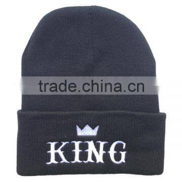 Unisex BEANIE HAT Hip-hop style KING