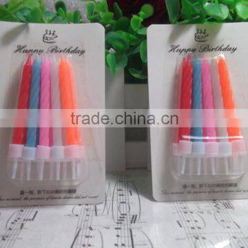 Spiral Shaped Candles 2016 New Products Smokeless and No Dripping During Burning