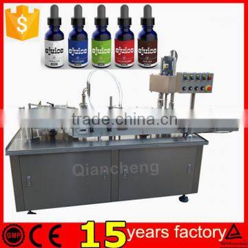 Trade assurance Piston pump automatic e-liquid filling machine,ejuice filling machine,30ml bottle filling machine