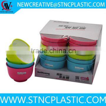 various colors multi use salad bowl plastic