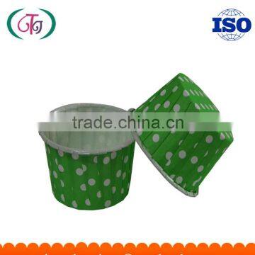 Dots Printed Paper Cupcake Liners SGS certificated Baking Cup for cakes