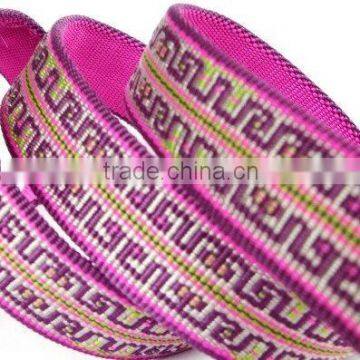 2014 hot sale wholesale Jacquard webbing belt