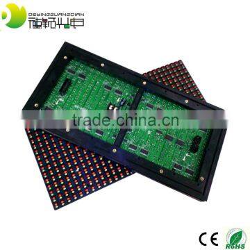 outdoor p10 red green led display module for advertising sign