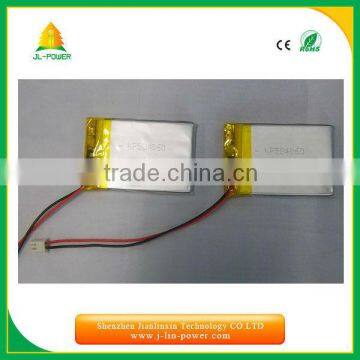 rechargeable lithium polymer li-ion battery 3.7v lipo battery pack made in shenzhen