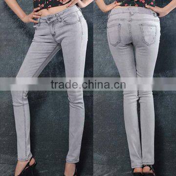 2016 new fashion ladies jeans DS130036