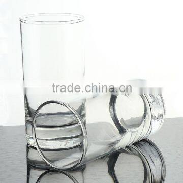 Factory price decorative drinking water tumbler wedding favor glass cup in stocks manufacturing