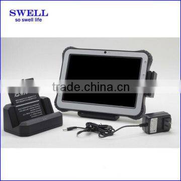 10inch IPS 3G Rugged Tablet NFC/Fingerprint/Docking/Scanner Winds Android Two OS Tablet pc photo-4