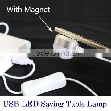 Creative Mini USB Light 3W LED Ceiling Lamp Modern Magnetic Reading Lamp