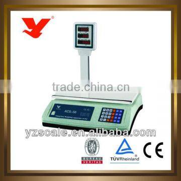 fashion electronic fruits balance scale with pole