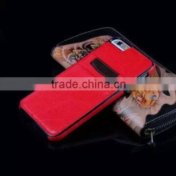 PU Leather Luxury Ultra Thin TPU Back Case Cover For Apple IPhone 5/S 6 6S Plus photo-2