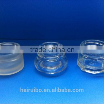 New product hot sale wholesale 10ml frosted cream jar with silver cap China