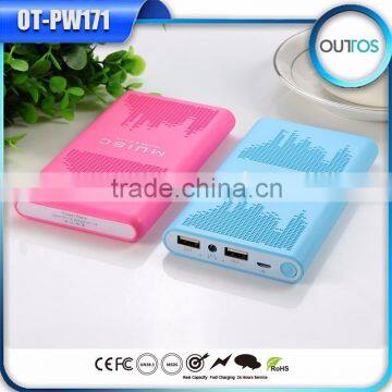 Best Selling 18650 Battery Rechargeable Power Bank 10000mah Music Style photo-4