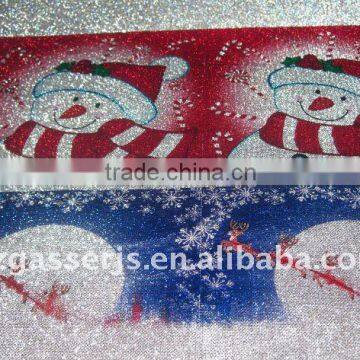 Chritmas decoration outdoor advertising banner stand