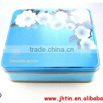  china dongguan wholesale decorative cookie boxes/clear tin box/metal tin box
