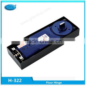 Heavy duty hydraulic floor hinge for glass door