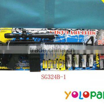 2013 newest kids b/o gun games,Shake flash camouflage electric gun with voice