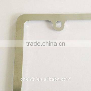 Custom Wholesale Zinc Alloy American Car Number Plate Frame photo-4