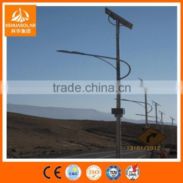 high effiency integrated solar street light LED light fixture Hybrid solar system