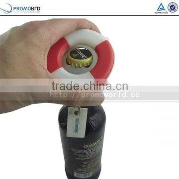 New With Keyring Advertising Plastic Swing Ring Opener photo-2