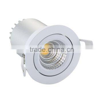 Hotel/Office/Shopping mall/Airport application 15W Hole size 90mm COB chip led downlight