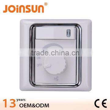 Make in JOINSUN 1 gang fan control wall switch