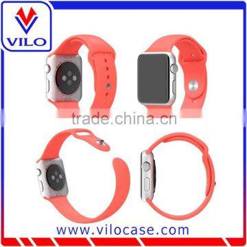 Fashion Green Silicone Watch Band for Apple Watch, Silicone Watch Strap Supplier's Choice photo-4