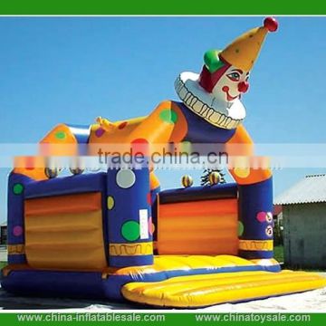 China inflatable christmas bouncer , inflatable clown bouncer for kids