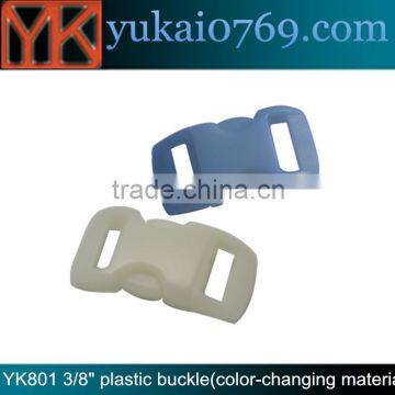 Yukai 3/8" Contoured Platic Buckle in Various Colors photo-2