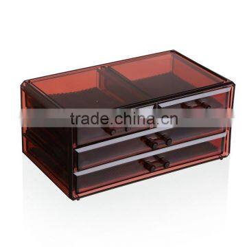 Plastic Make up Tray / Lipstick Storage Clear Cosmetic Organizer photo-2