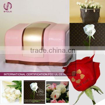 beautiful hot sale flower art printer,fresh flower printer